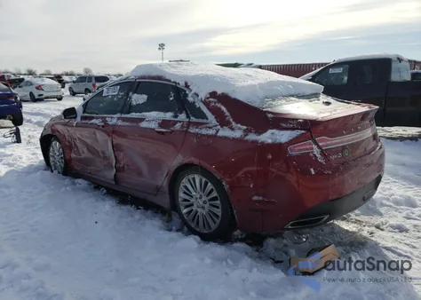 2013 Lincoln Mkz z USA, uszkodzony, nr VIN 3LN6L2JK7DR811843
